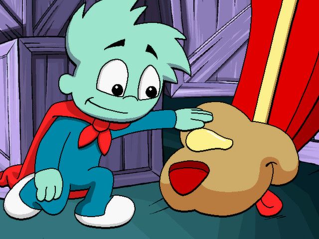 Скриншот 4 — Pajama Sam 2 Thunder and Lightning Aren't So Frightening