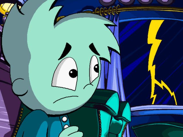 Скриншот 1 — Pajama Sam 2 Thunder and Lightning Aren't So Frightening
