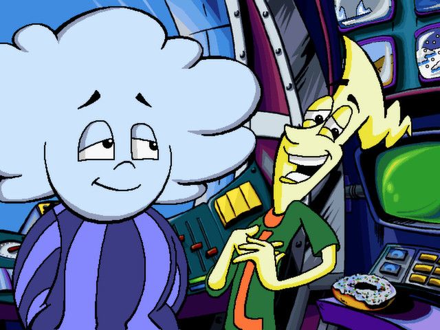Скриншот 2 — Pajama Sam 2 Thunder and Lightning Aren't So Frightening