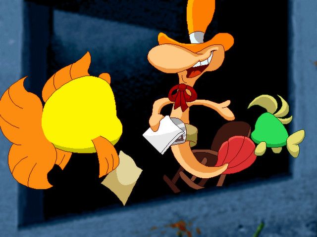 Freddi Fish 4 The Case of the Hogfish Rustlers of Briny Gulch — скриншот 2