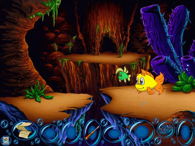 Freddi Fish 4 The Case of the Hogfish Rustlers of Briny Gulch — скриншот 3