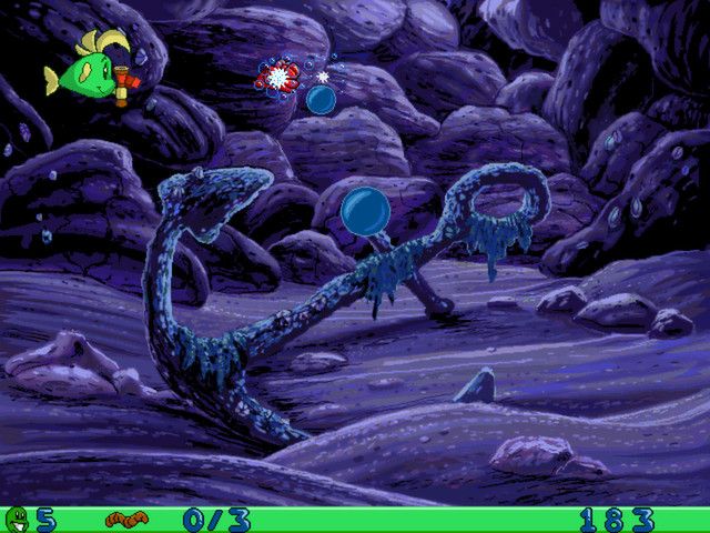 Freddi Fish and Luther's Water Worries — скриншот 1