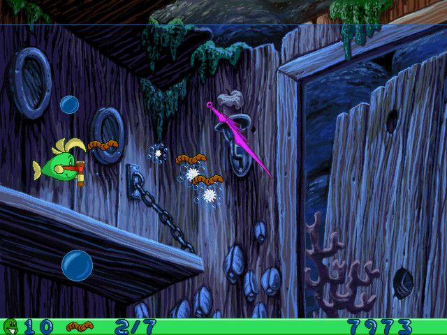 Freddi Fish and Luther's Water Worries — скриншот 5