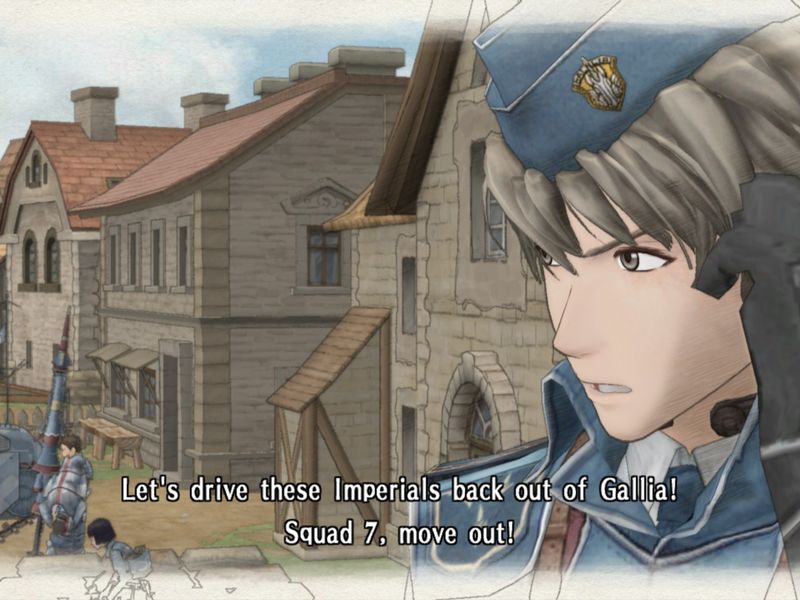 Valkyria Chronicles — скриншот 1