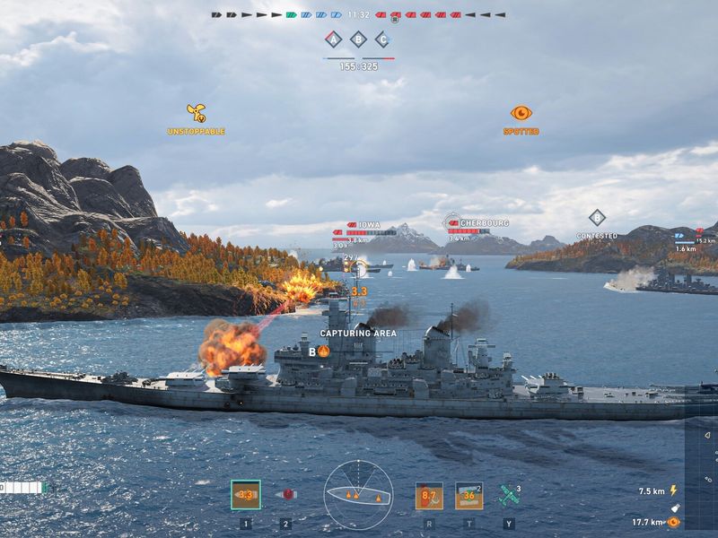 Скриншот 1 — World of Warships Legends