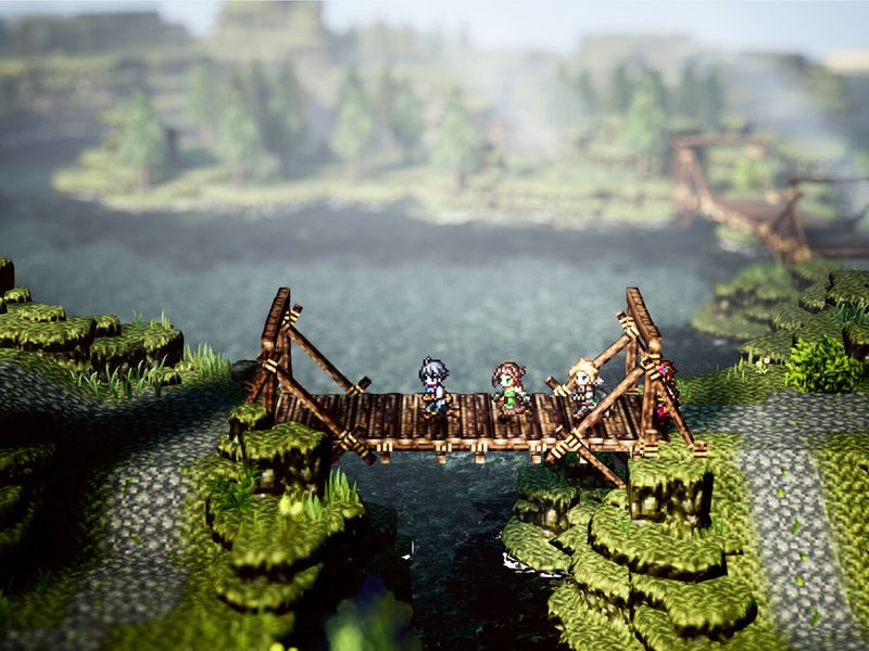 Octopath Traveler 0 — скриншот 4