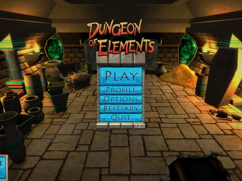 Dungeon of Elements — скриншот 1