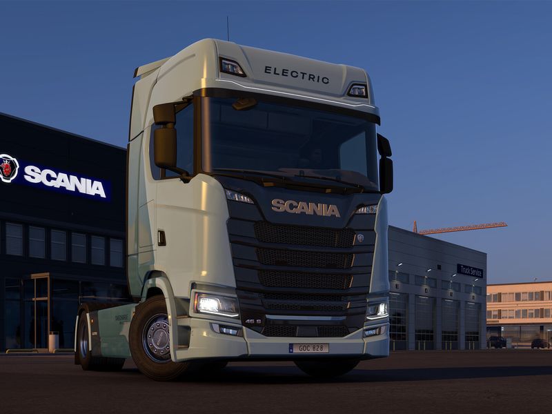 Euro Truck Simulator 2 + Scania — скриншот 1