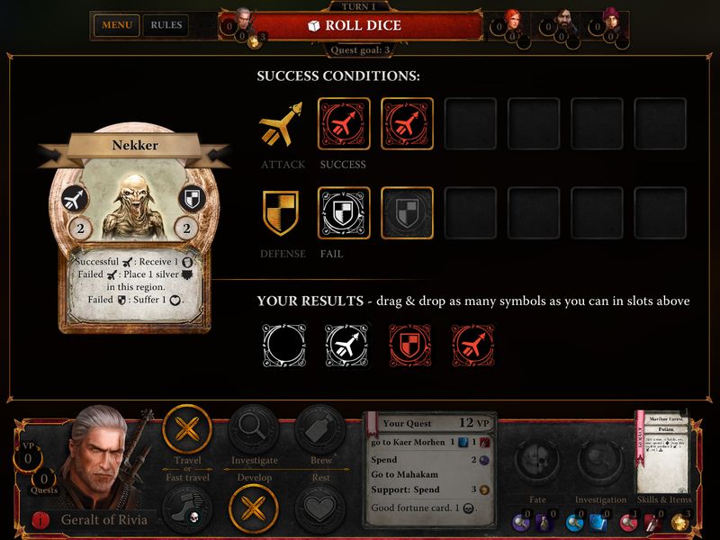 The Witcher Adventure Game — скриншот 5