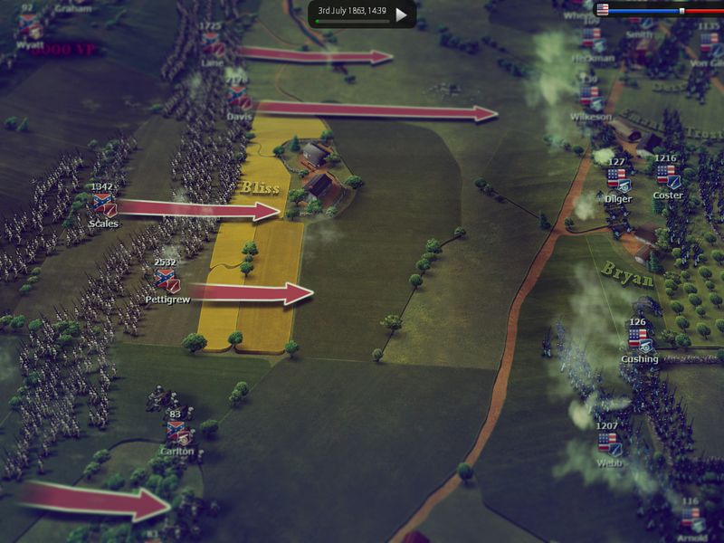 Ultimate General Gettysburg — скриншот 1
