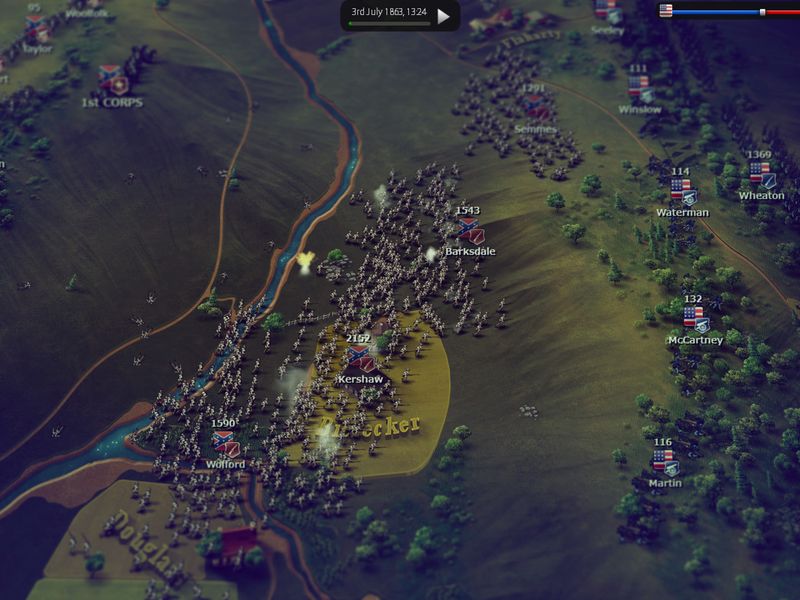 Ultimate General Gettysburg — скриншот 5