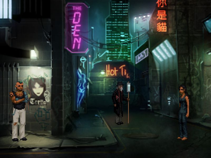 Technobabylon — скриншот 1