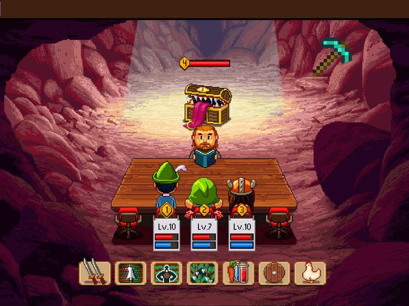 Knights of Pen and Paper 2 — скриншот 1