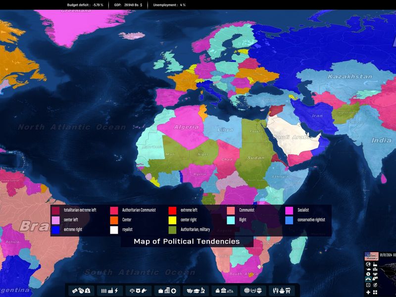 Geo Political Simulator 5 — скриншот 2