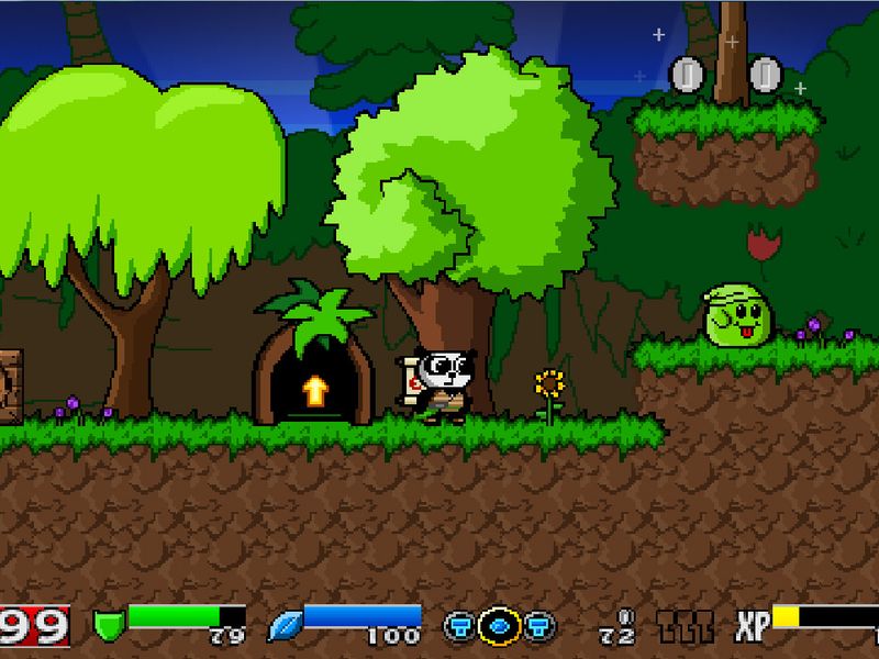 Super Panda Adventures — скриншот 1