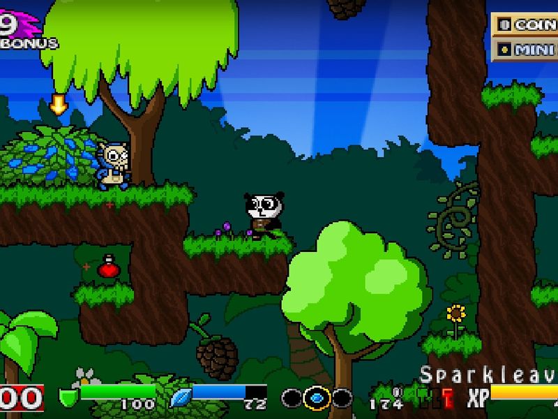 Super Panda Adventures — скриншот 4