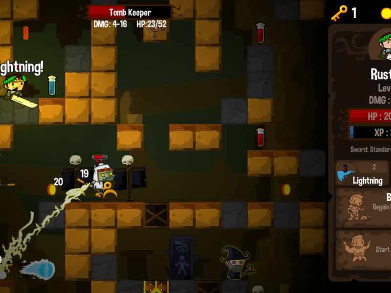 Vertical Drop Heroes — скриншот 1