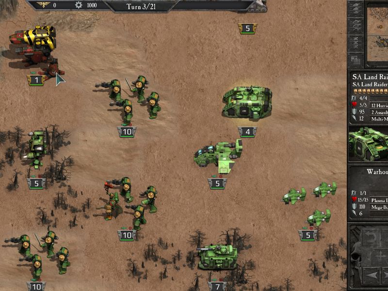 Скриншот 1 — Warhammer 40,000 Armageddon