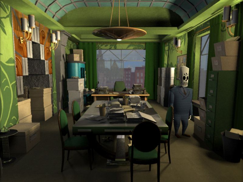 Grim Fandango — скриншот 1
