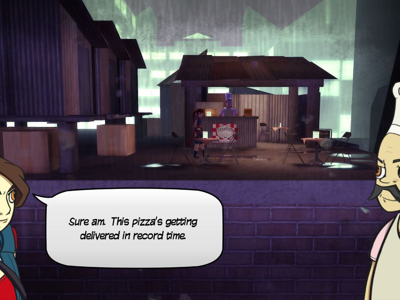 Ninja Pizza Girl — скриншот 1