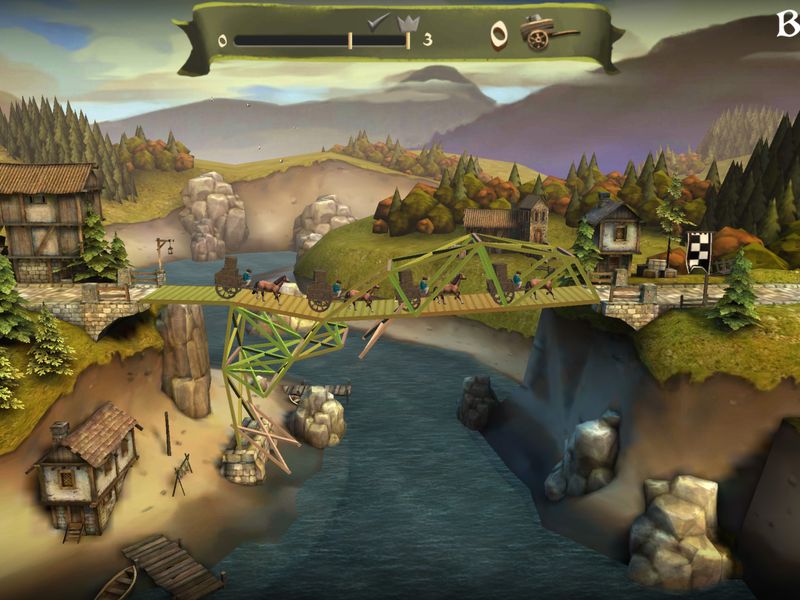 Bridge Constructor Medieval — скриншот 3