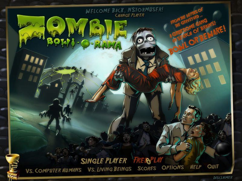 Zombie Bowl o Rama — скриншот 1