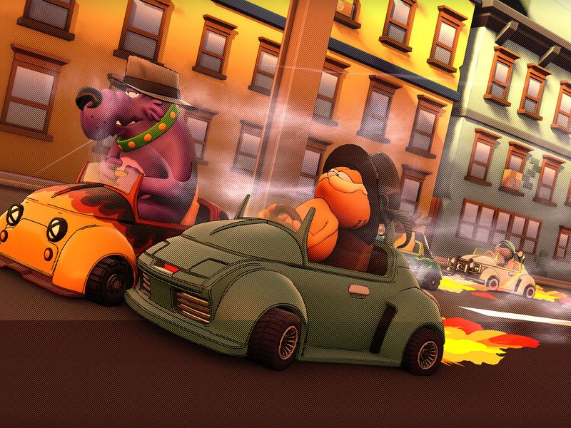 Garfield Kart 2 All You Can Drift — скриншот 2