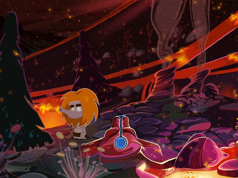 Fire Ungh’s Quest — скриншот 4