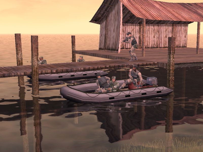 Delta Force Black Hawk Down Team Sabre — скриншот 1