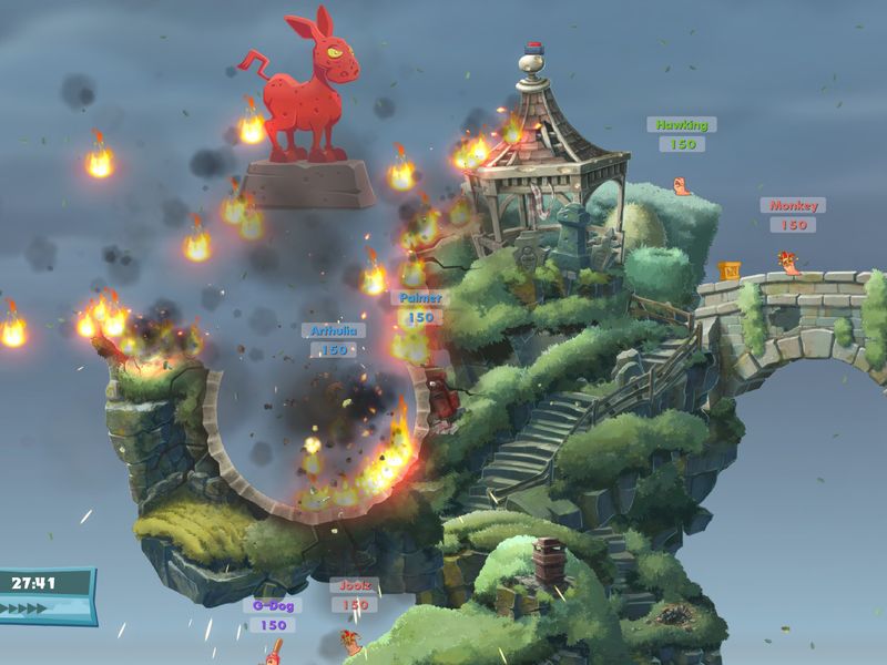 Worms W.M.D — скриншот 1