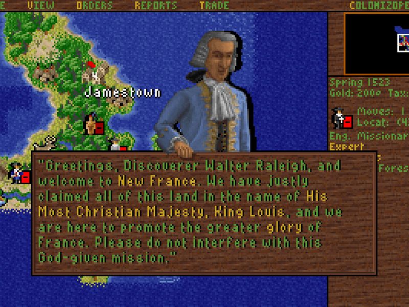 Sid Meier's Colonization Classic — скриншот 7