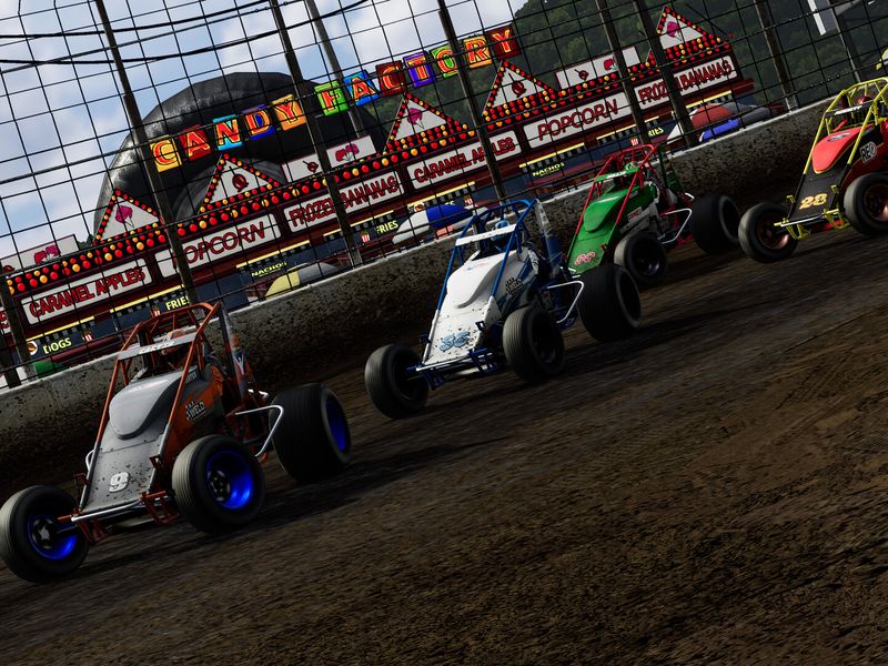 World of Outlaws Dirt Racing 24 — скриншот 4