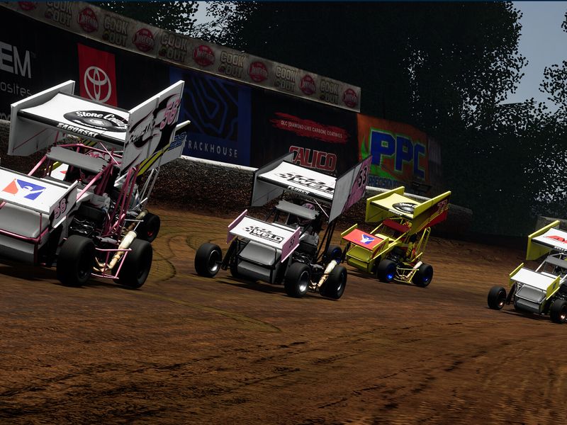 World of Outlaws Dirt Racing 24 — скриншот 3