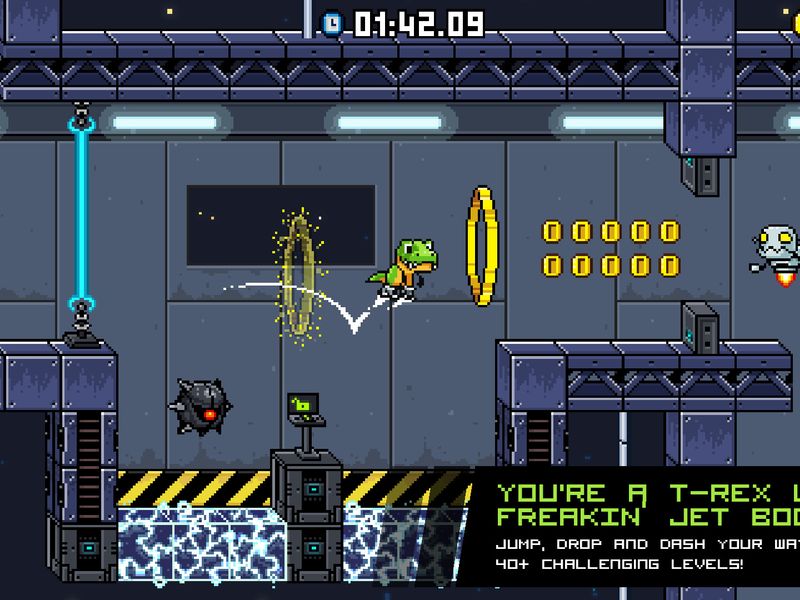 JumpJet Rex — скриншот 1