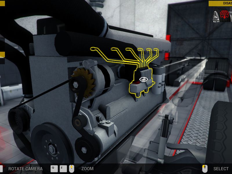 Truck Mechanic Simulator 2015 — скриншот 1