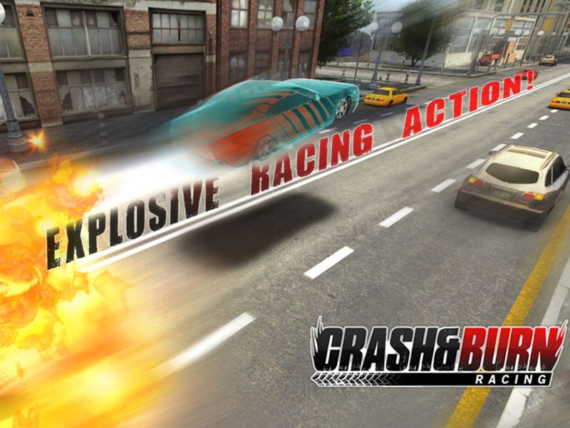 Crash And Burn Racing — скриншот 1