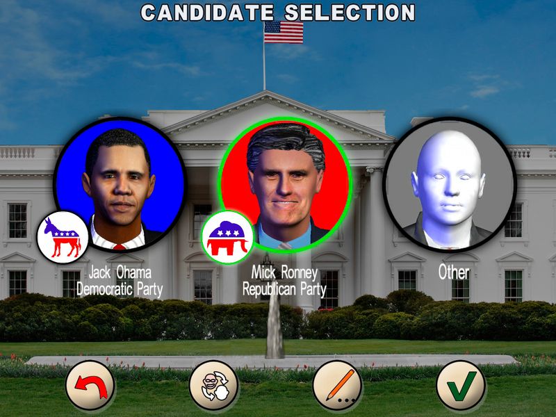 The Race for the White House — скриншот 2