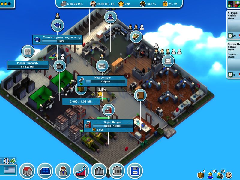 Mad Games Tycoon — скриншот 1
