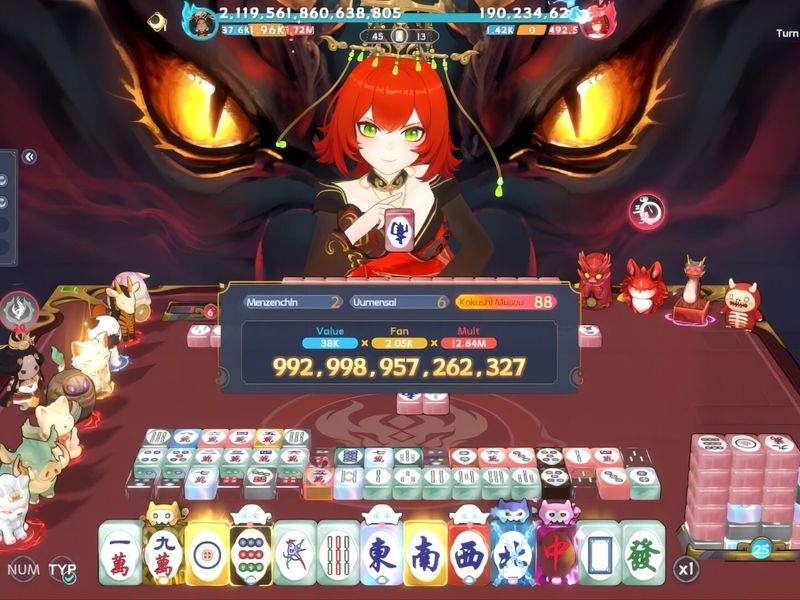 Demonic Mahjong — скриншот 1