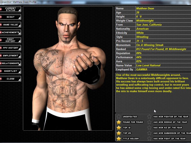World of Mixed Martial Arts 3 — скриншот 4