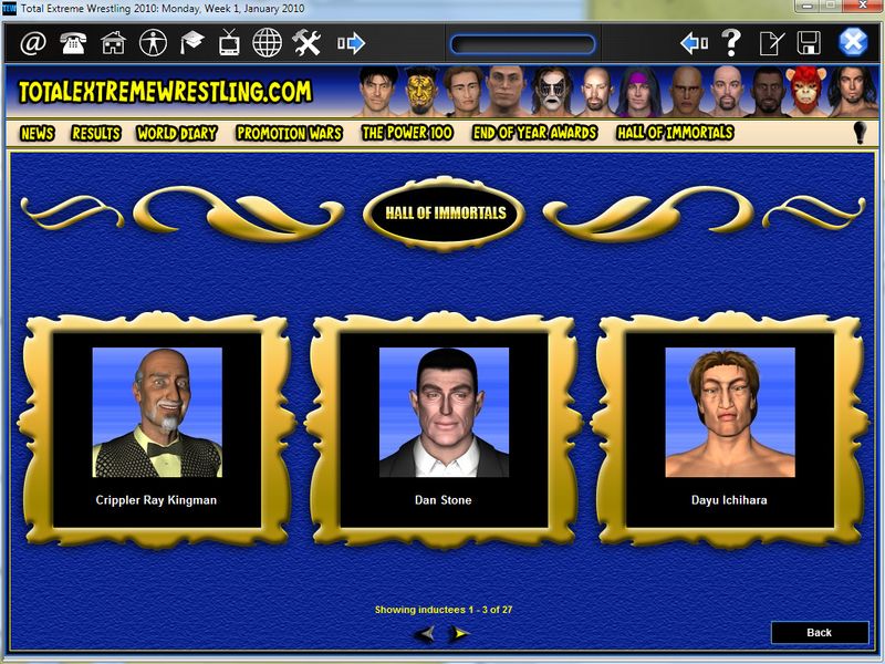 Total Extreme Wrestling 2010 — скриншот 1