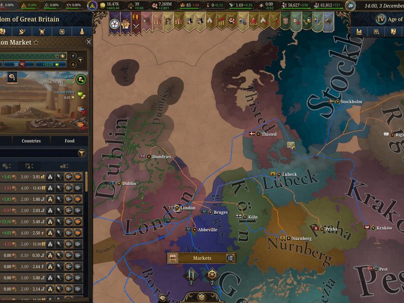 Europa Universalis V — скриншот 4