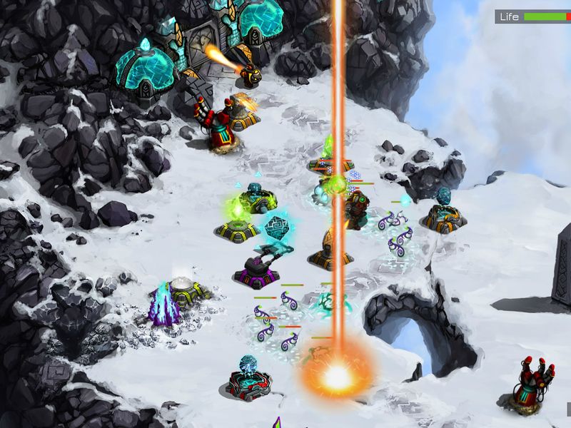 Ancient Planet Tower Defense — скриншот 1