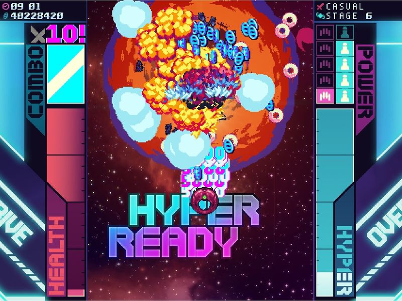 Super Galaxy Squadron EX Turbo — скриншот 1