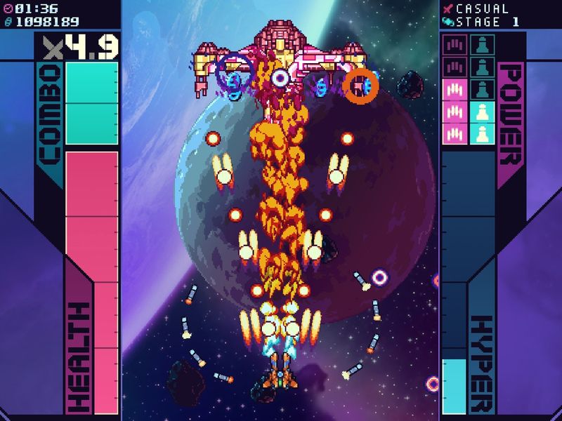 Super Galaxy Squadron EX Turbo — скриншот 5
