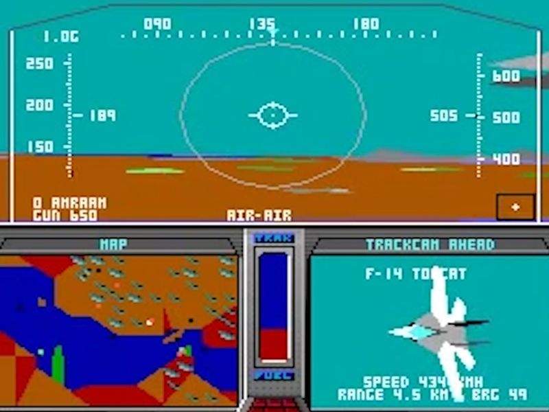 F 19 Stealth Fighter — скриншот 8