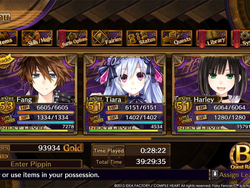 Fairy Fencer F — скриншот 4