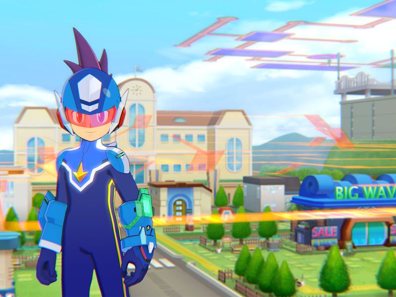Mega Man Star Force — скриншот 1