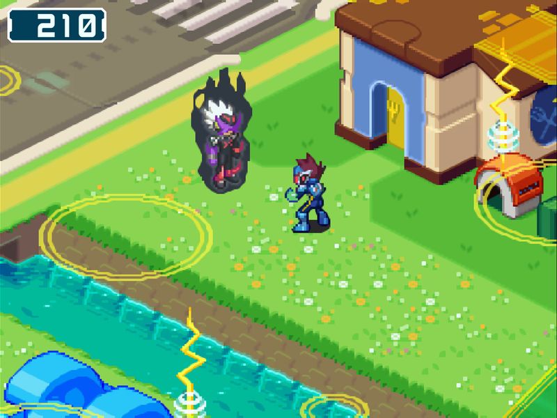 Mega Man Star Force — скриншот 2