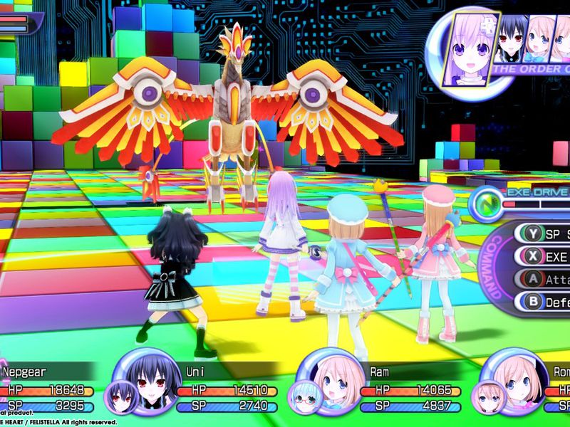 Hyperdimension Neptunia Re;Birth2 Sisters Generation — скриншот 1